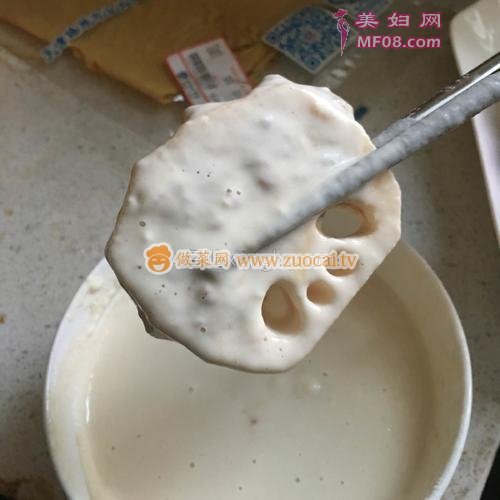 炸藕夹的做法