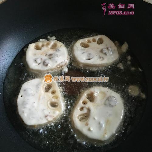 炸藕夹的做法
