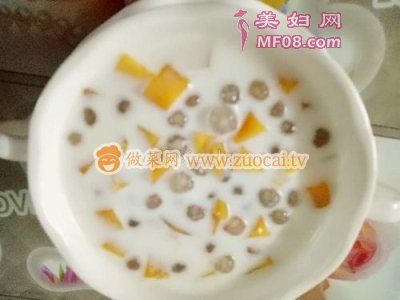 芒果西米露的做法