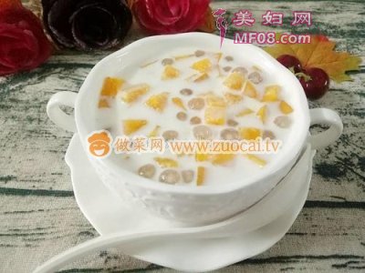 芒果西米露的做法
