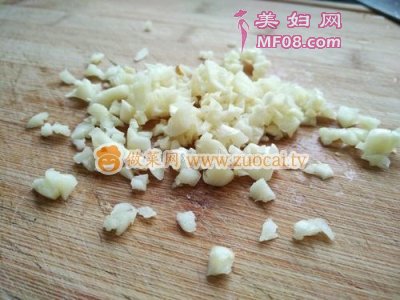 蒜沫四季豆的做法