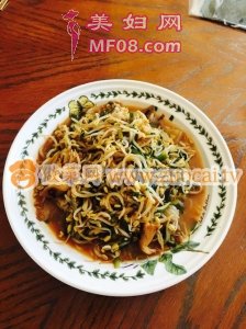 醋溜豆芽的做法