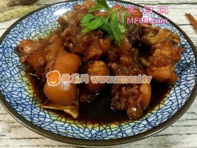 红烧猪蹄（高压锅版）的做法