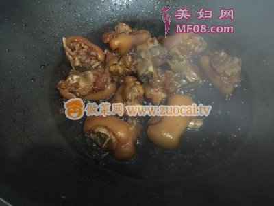 红烧猪蹄（高压锅版）的做法