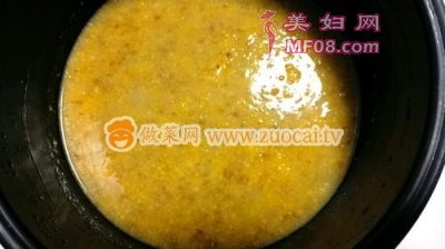 苦荞玉米渣粥的做法