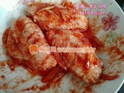 腌鸡翅中（烤肉版）的做法