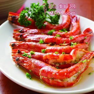 大蒜奶油蒸虾