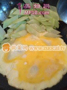 鸡蛋炒莴笋的做法