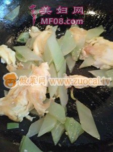鸡蛋炒莴笋的做法