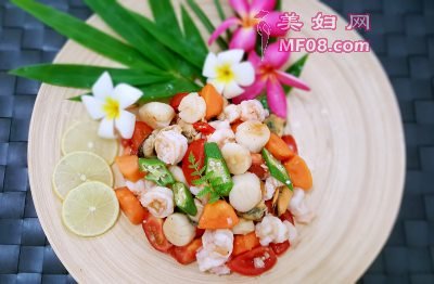 怎么做东南亚海鲜水果沙律最好吃 东南亚海鲜水果沙律怎么做好吃