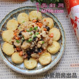 三鲜浇汁玉子豆腐最正宗的做法 家常三鲜浇汁玉子豆腐的做法