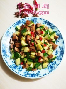 五香豆干拌黄瓜最正宗的做法 家常五香豆干拌黄瓜的做法