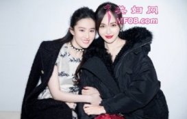 刘亦菲唐嫣合体自拍诠释颜值担当 又美又萌满屏仙气