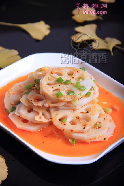 花椒油炝藕片