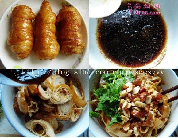 凉拌豆皮做法
