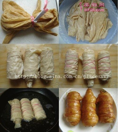 凉拌豆皮的做法