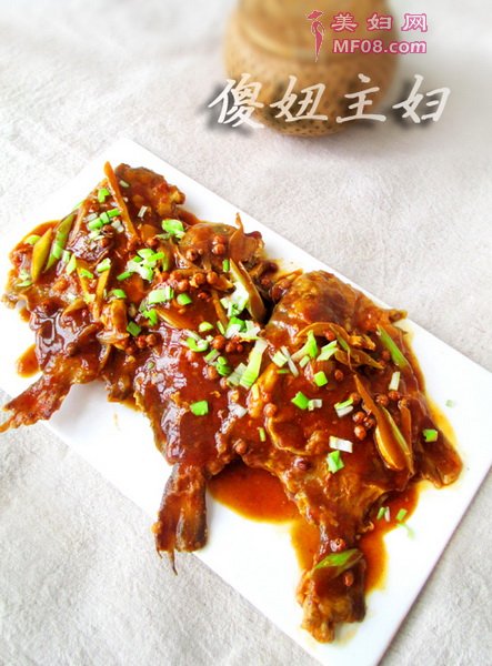 红烧海鲳鱼
