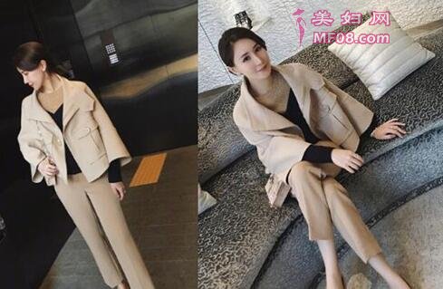 骨架大的女生这么穿显瘦又气质