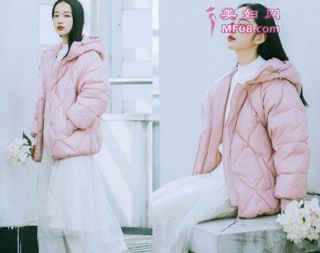 百搭的短款羽绒服 怎么穿都时尚