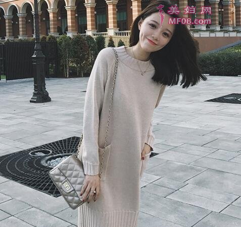 这些毛衣穿搭 让你秒变淑女