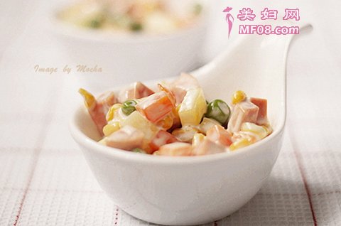 田园蔬菜色拉的做法