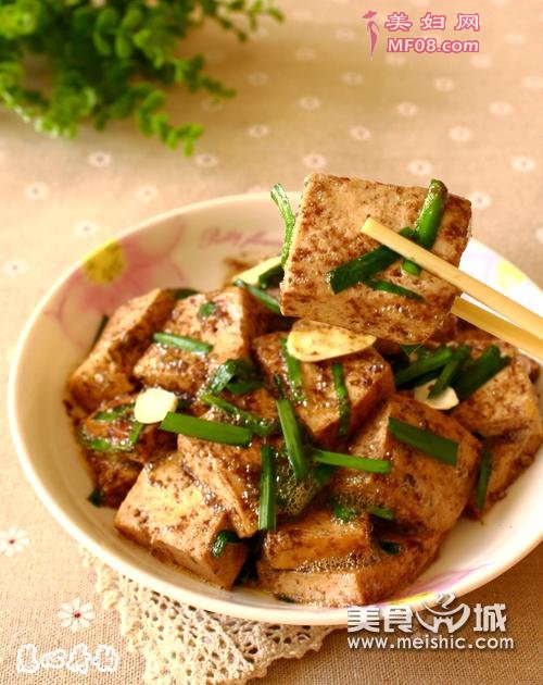辣酱豆腐的做法
