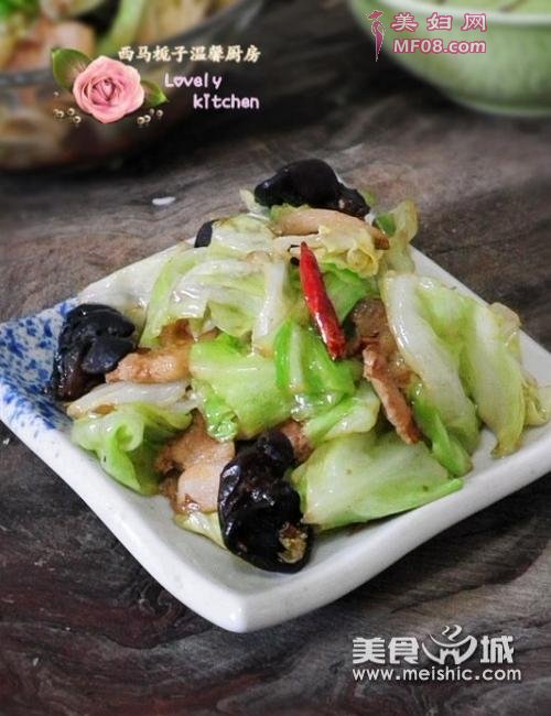 干锅手撕包菜的做法