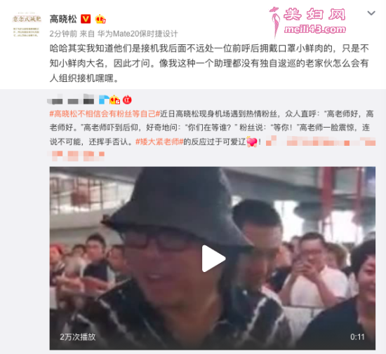 高晓松微博