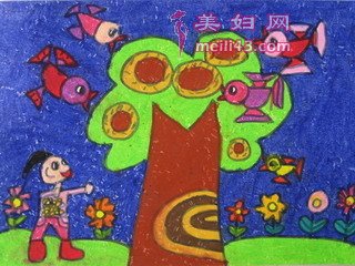 中班艺术鸟儿乐园教案3
