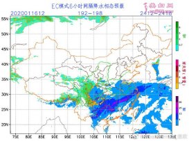2020年春节除夕天气预报：东北华北晴冷 南方多音雨