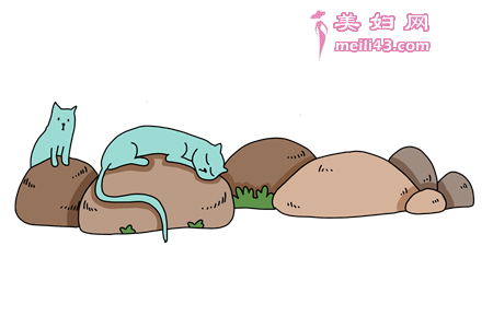 河边的大石头故事