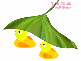 小鸭子得救了的故事