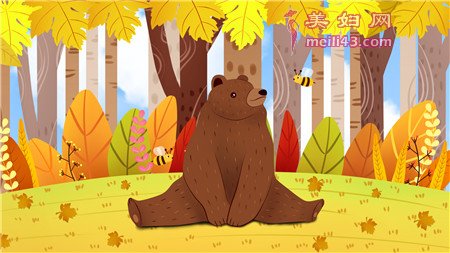 小熊孵蛋故事