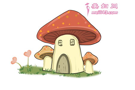 蘑菇房子幼儿故事
