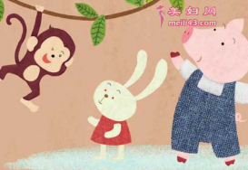 小猪采果子的故事