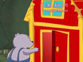 小熊买冰淇淋排队故事