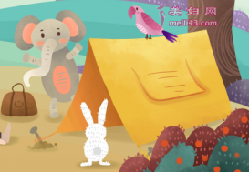小兔子打针的故事