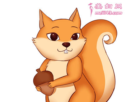 松鼠捞月故事