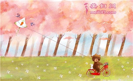 小熊放风筝故事