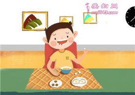 吃饭不能说话的小故事