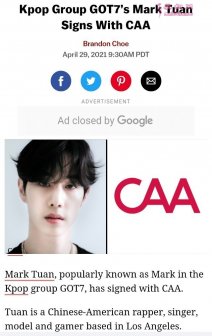 GOT7Ա˶ǩԼCAA̰˿¡Ƥͬ˾