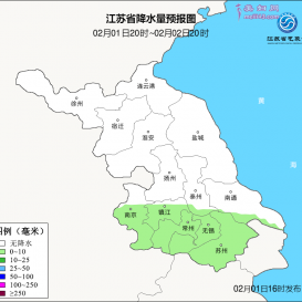 江苏南部再次进入雨雪模式 4日起全省将恢复晴好天气